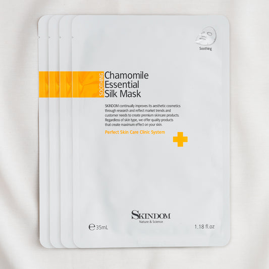 Chamomile Essential Silk Mask 4piece set (35ml)