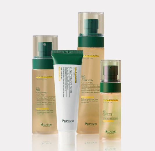 Clear Vivid Cica Care Set (4pack)
